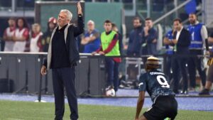 Mourinho accuses Osimhen of 'diving too much'