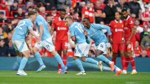 Premier League round-up: City fight back and Forest stun Liverpool