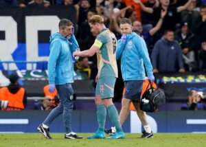 Manchester City await scans on Kevin De Bruyne ahead of