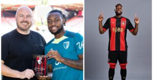 Antoine Semenyo named Bournemouth Player of the Month for August