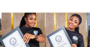 Ghanaian hairstylist sets Guinness World Record for most heads of hair locked in 8hours