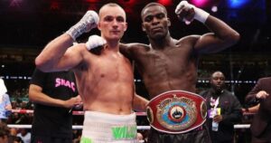 Joshua Buatsi defeats Hutchinson with two knockdowns to claim WBO title