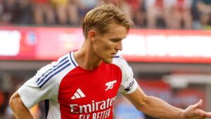 Arsenal captain Martin Odegaard out for 'a while' with 'significant'