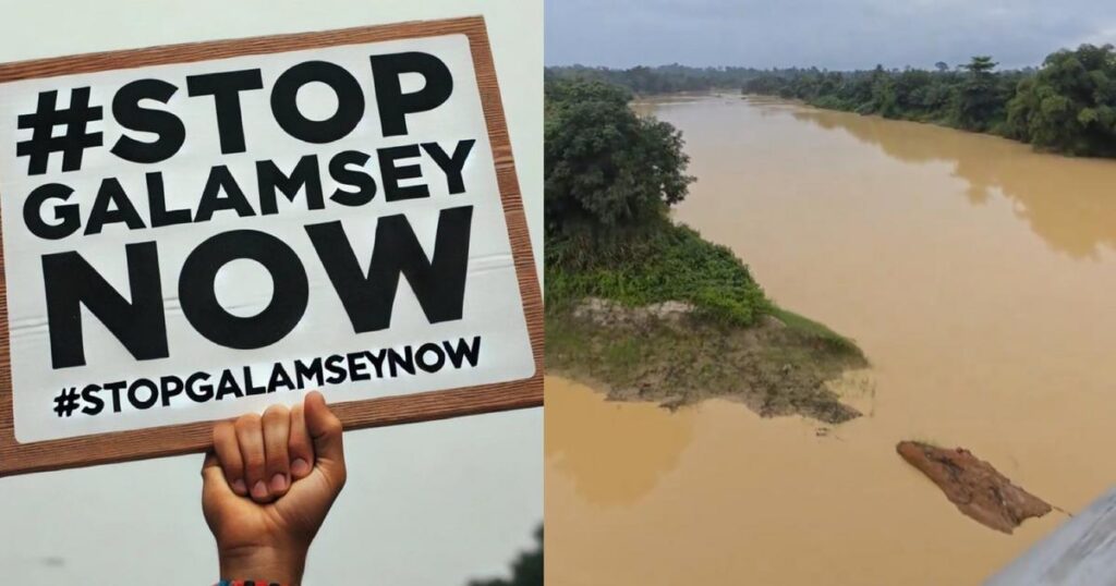 Online campaign #STOPGALAMSEYNOW gains momentum as Ghanaians unite against illegal mining