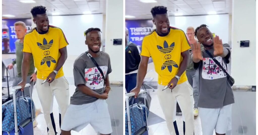 Video: Man United goalie Andre Onana joins viral ‘Lomo lomo’ dance challenge