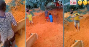 Video reveals children engaged in illegal mining