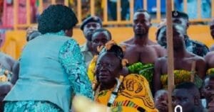 Why don't you look for me when you are in opposition - Otumfuo asks NDC